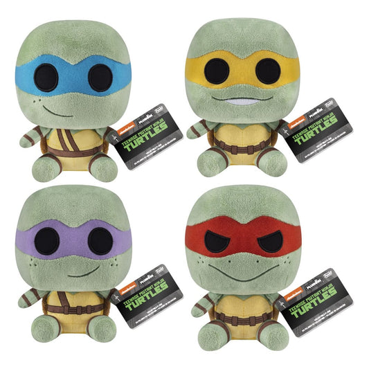 Teenage Mutant Ninja Turtles Plüschfigur Display 18 cm Sortiment (6) - Preorder - ETA: 09.12.2025