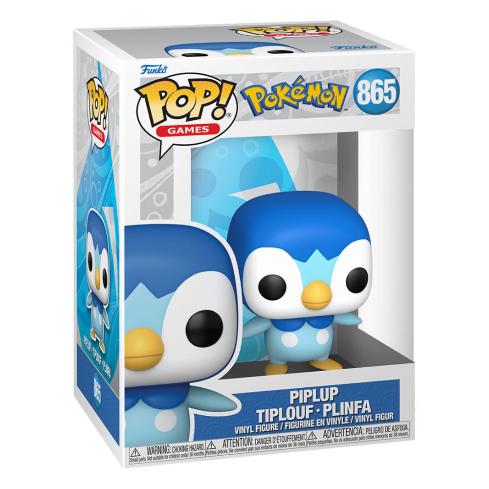 Pokémon POP! Games Vinyl Figur Piplup (EMEA) 9 cm - Preorder - ETA: 29.07.2026