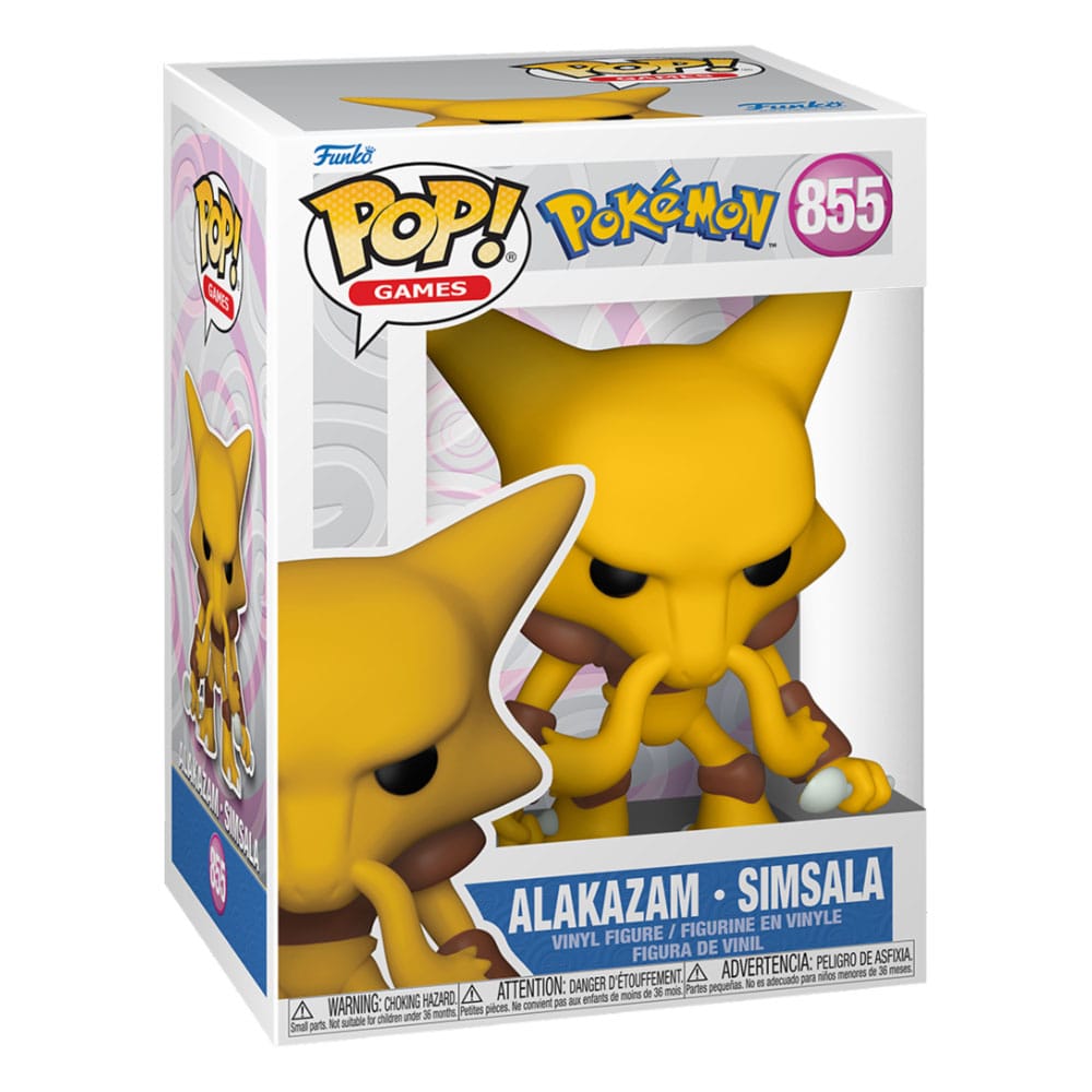 Pokemon POP! Games Vinyl Figur Alakazam (EMEA) 9 cm - sofort verfügbar