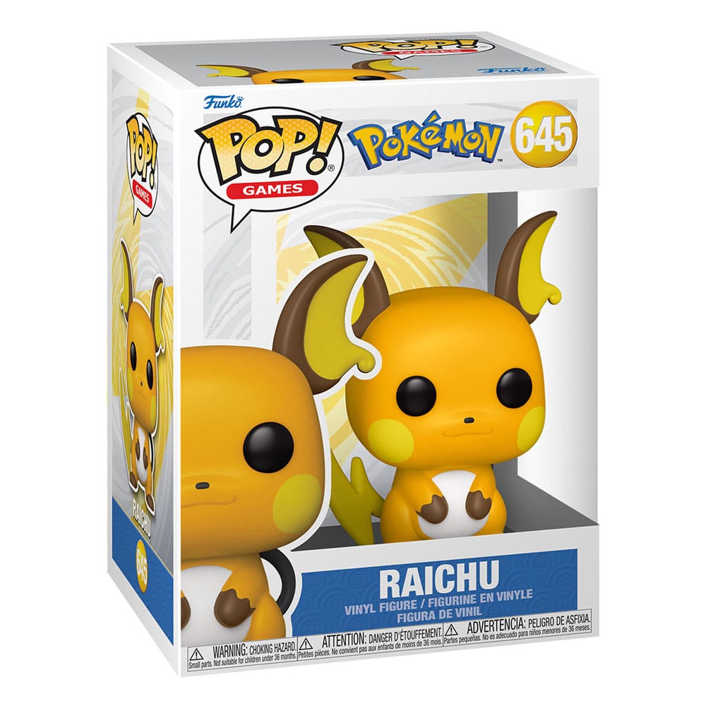 Pokemon POP! Games Vinyl Figur Raichu (EMEA) 9 cm - sofort verfügbar