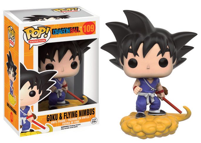 Dragon Ball Z POP! Animation Vinyl Figur Goku auf Jindujun 9 cm - Preorder - ETA: 24.11.2025