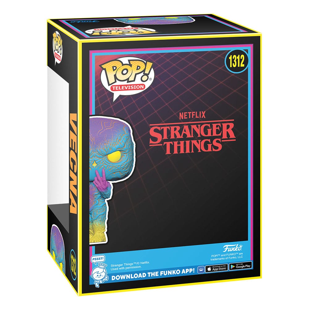 Stranger Things POP! TV Vinyl Figuren Vecna(BLKLT) 9 cm  - Preorder - ETA: 28.02.2026