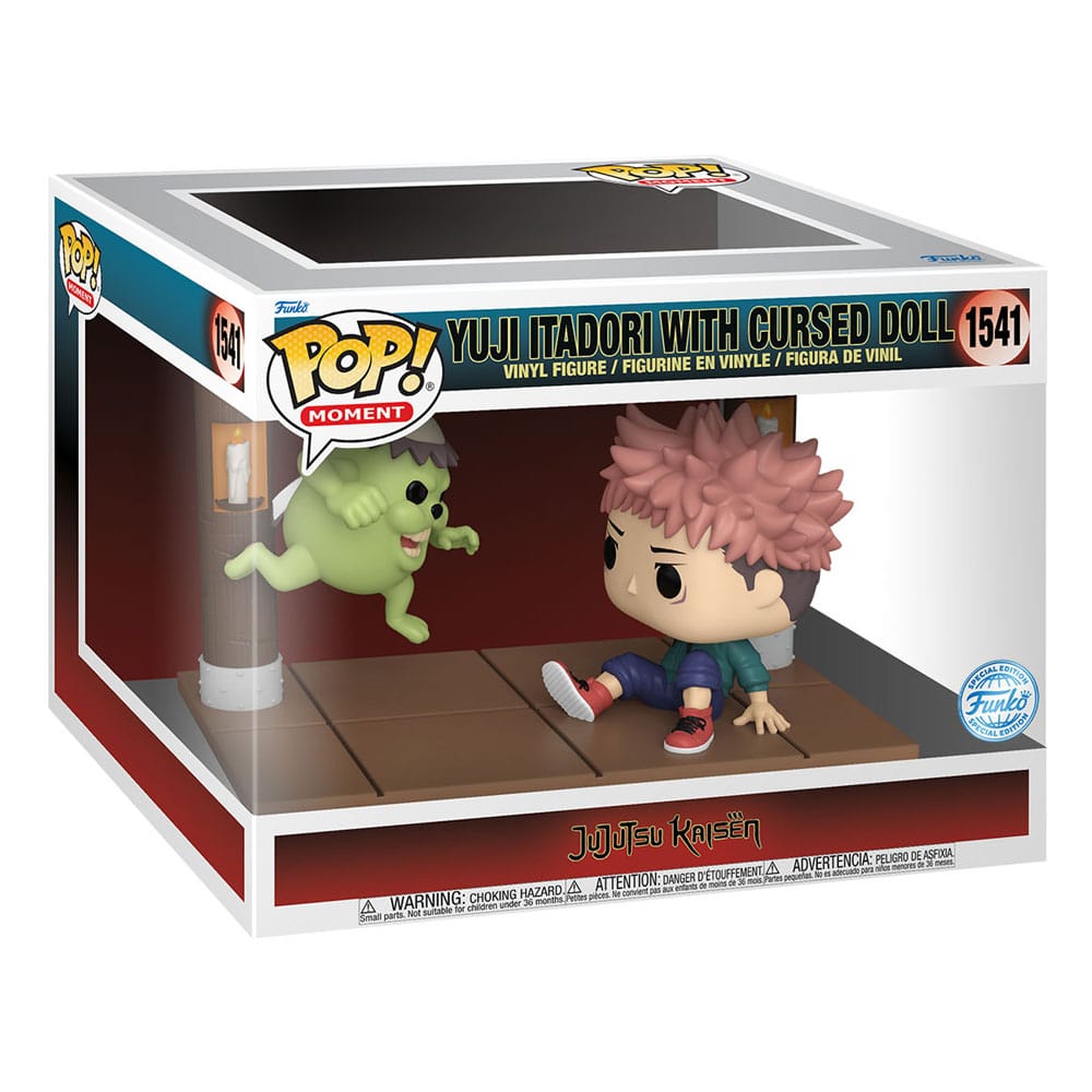 Jujutsu Kaisen POP Moments Vinyl Figuren Itadori & CRSD Doll 9 cm  - Versand: 5-7 Tage nach Bestellung