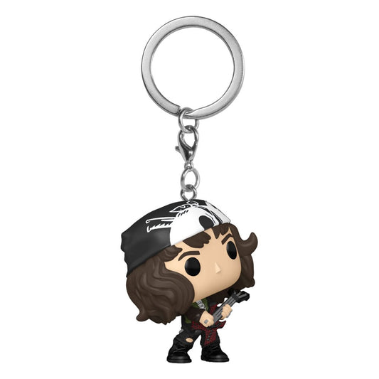 Stranger Things POP! Vinyl Schlüsselanhänger 4 cm Eddie Display (12) - Versand: 5-7 Tage nach Bestellung
