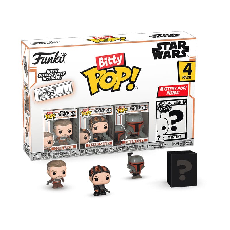 Star Wars: Mandalorian Bitty POP! Vinyl Figuren 4er-Pack Marshal 2,5 cm - Preorder - ETA: 30.07.2026