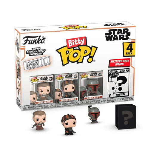 Star Wars: Mandalorian Bitty POP! Vinyl Figuren 4er-Pack Marshal 2,5 cm - Preorder - ETA: 08.02.2027