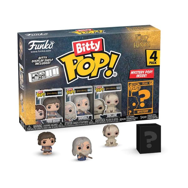 Der Herr der Ringe Bitty POP! Vinyl Figuren 4er-Pack Frodo 2,5 cm - Preorder - ETA: 25.09.2026