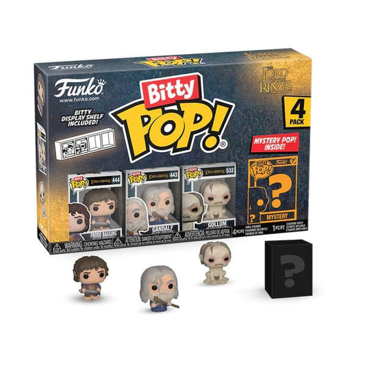Der Herr der Ringe Bitty POP! Vinyl Figuren 4er-Pack Frodo 2,5 cm - Preorder - ETA: 06.12.2026