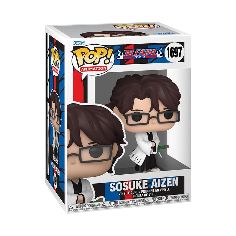 Bleach POP! Animation Vinyl Figur Aizen 9 cm - Preorder - ETA: 25.09.2026