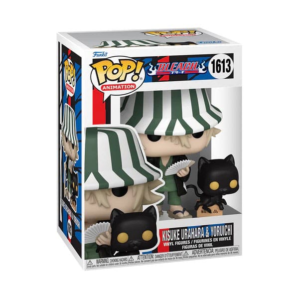 Bleach POP! Animation Vinyl Figur Kisuke w/Yoruichi 9 cm - Preorder - ETA: 25.09.2026
