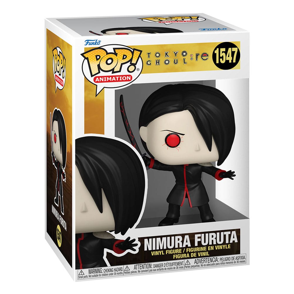 Tokyo Ghoul:re POP! Animation Vinyl Figur Nimura Furuta 9 cm - Versand: 5-7 Tage nach Bestellung