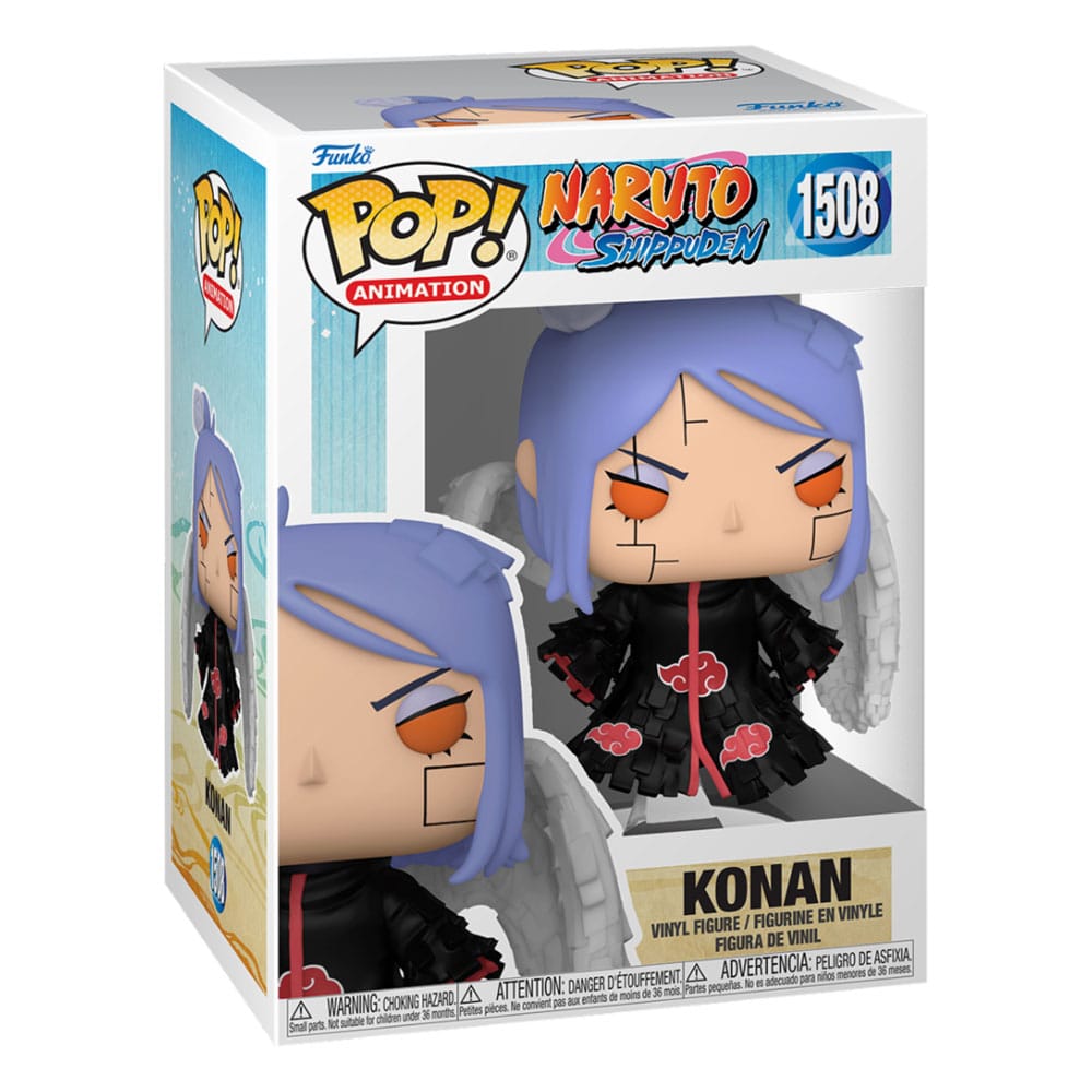 Naruto Pop! Animation Vinyl Figur Konan 9 cm - Versand: 5-7 Tage nach Bestellung