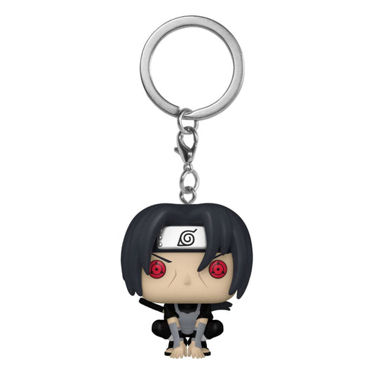 Naruto Pocket POP! Vinyl Schlüsselanhänger 4 cm Itachi Uchiha (Moonlit) Display (12) - Preorder - ETA: 24.11.2025
