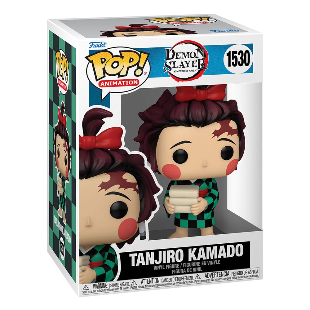 Demon Slayer: Kimetsu no Yaiba POP! Animation Figur Tanjiro(Kimono) 9 cm - Versand: 5-7 Tage nach Bestellung
