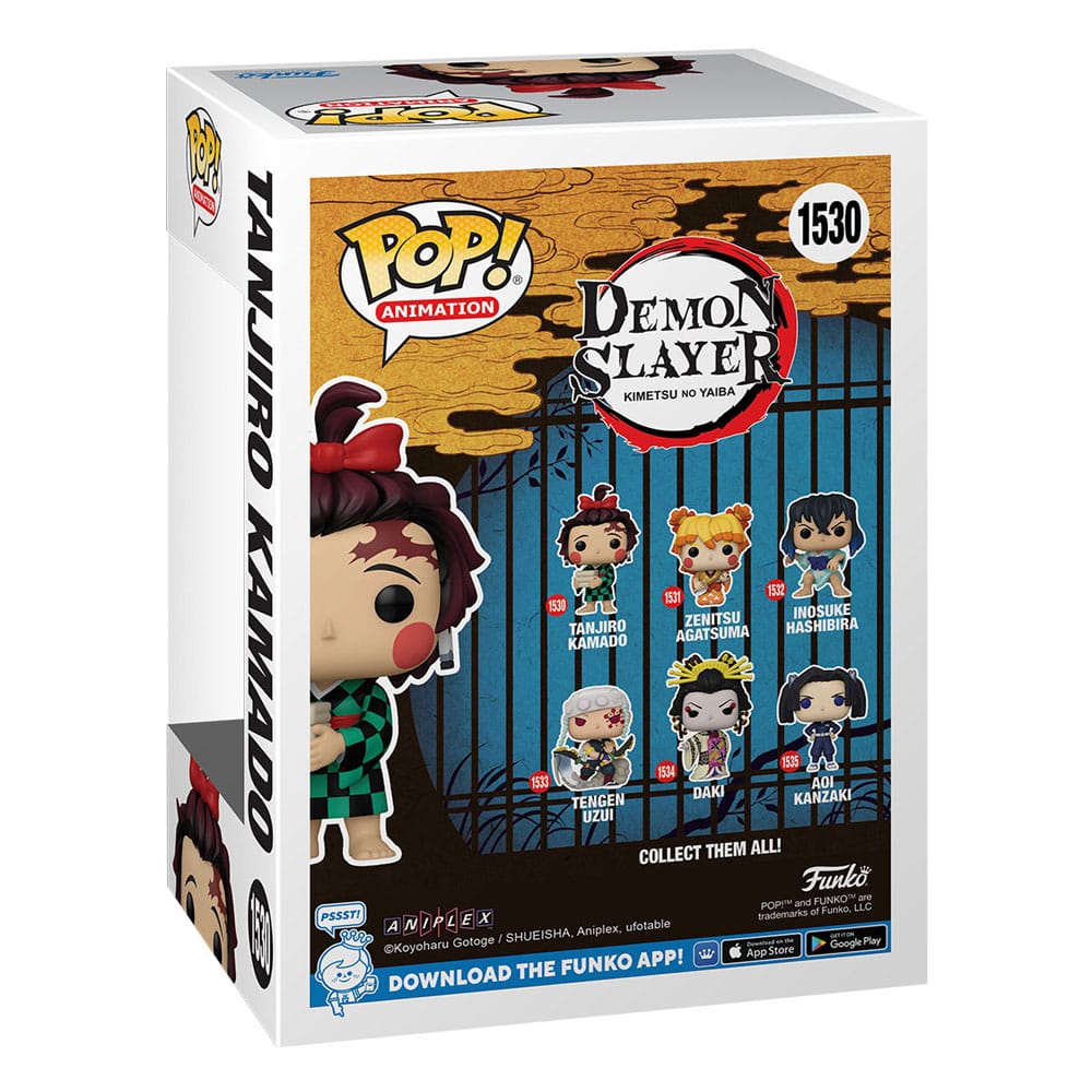 Demon Slayer: Kimetsu no Yaiba POP! Animation Figur Tanjiro(Kimono) 9 cm - Versand: 5-7 Tage nach Bestellung