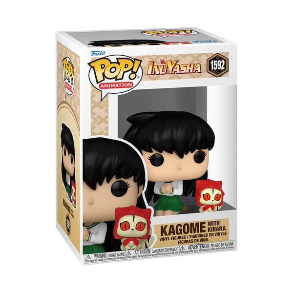 Inuyasha POP & Buddy! Animation Vinyl Figur Kagome w/Kirara 9 cm - Versand: 5-7 Tage nach Bestellung