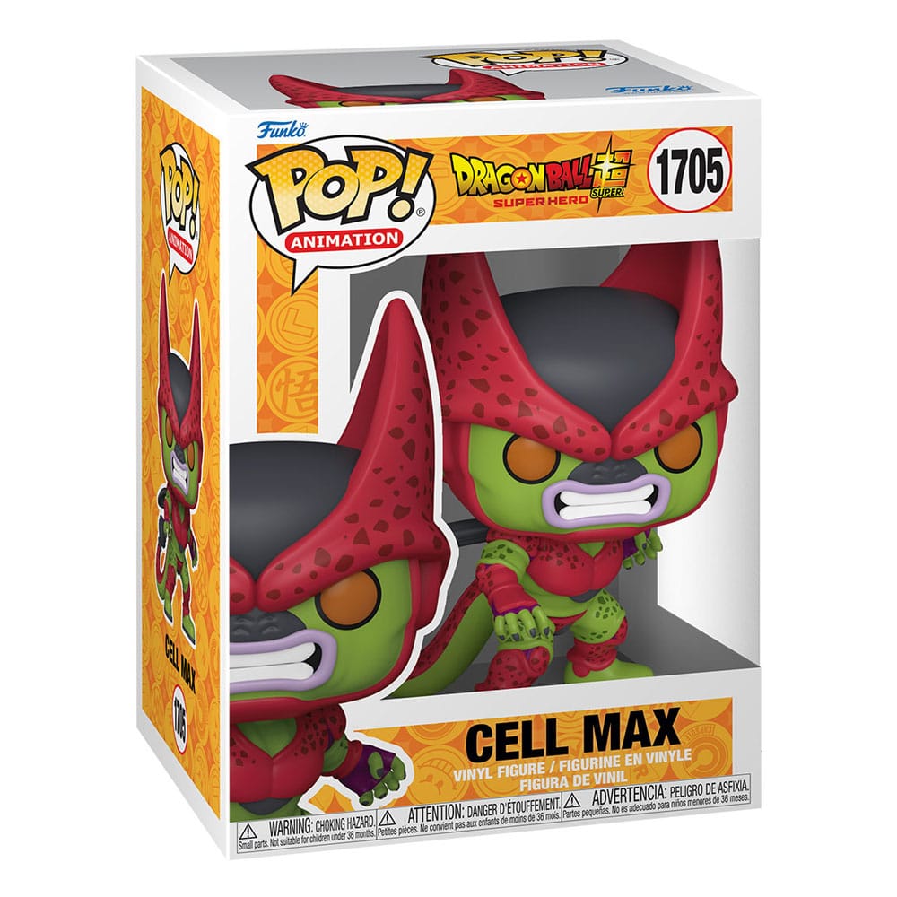 Dragon Ball Super: Super Hero POP! Vinyl Figur Cell Max 9 cm  - Versand: 5-7 Tage nach Bestellung