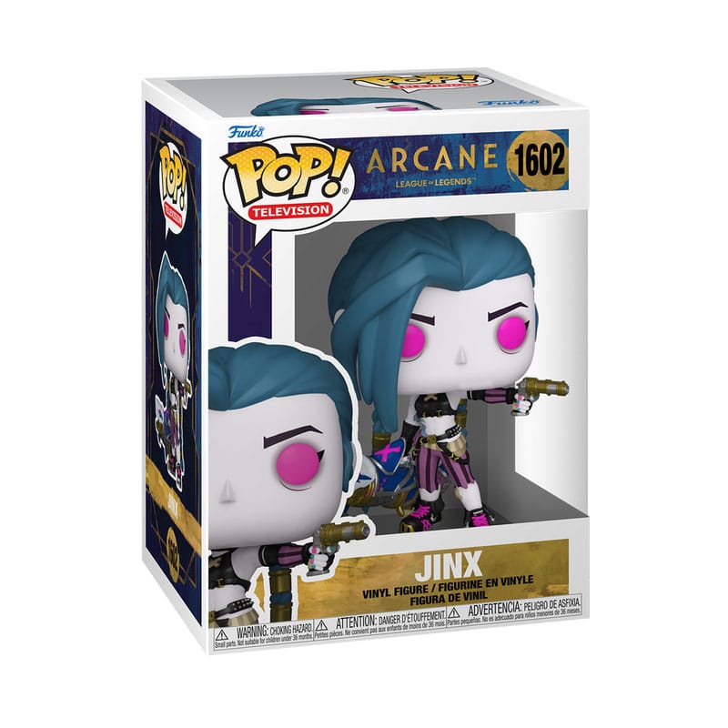 Arcane League of Legends POP! Vinyl Figur Jinx 9 cm - Preorder - ETA: 11.02.2026