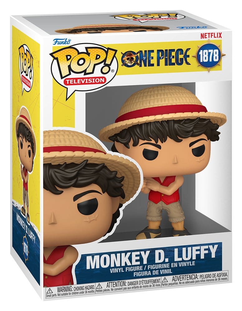 One Piece POP! TV Vinyl Figur Monkey D. Luffy 9 cm - Versand: 7 Tage nach Bestellung