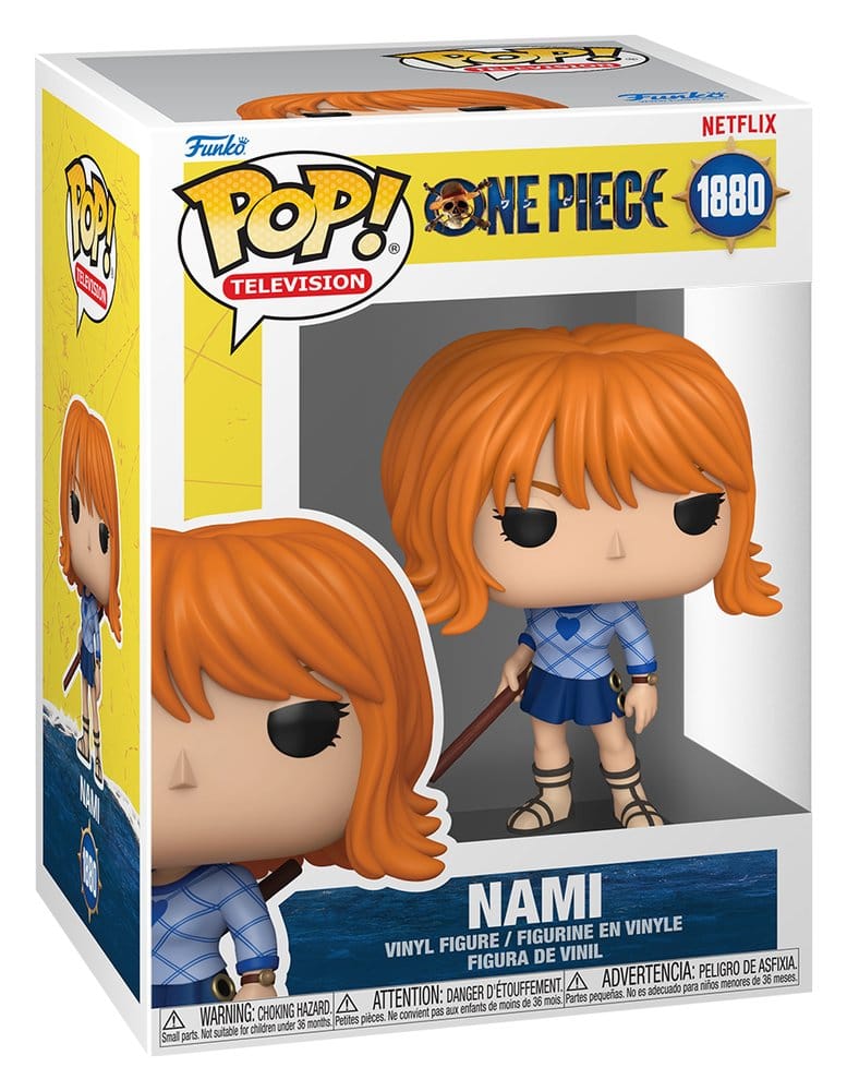 One Piece POP! TV Vinyl Figur Nami 9 cm - Versand: 7 Tage nach Bestellung