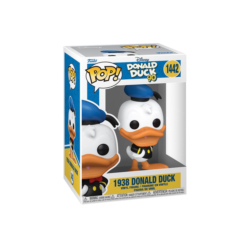 Disney DD 90th Anniversary POP! Disney Vinyl Figur Donald Duck(1938) 9 cm - Versand: 5-7 Tage nach Bestellung