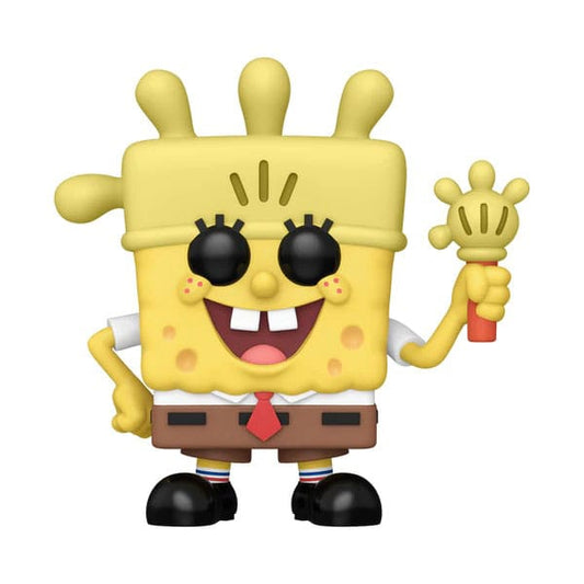 SpongeBob Schwammkopf 25th Anniversary POP! Vinyl Figur SB w/ Glove Light 9 cm - Versand: 5-7 Tage nach Bestellung