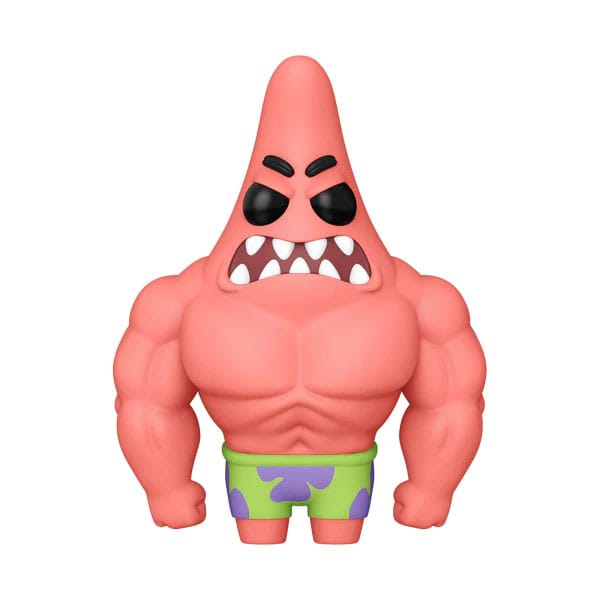 SpongeBob Schwammkopf 25th Anniversary POP! Vinyl Figur Patrick w/Muscles 9 cm - Preorder - ETA: 16.10.2026