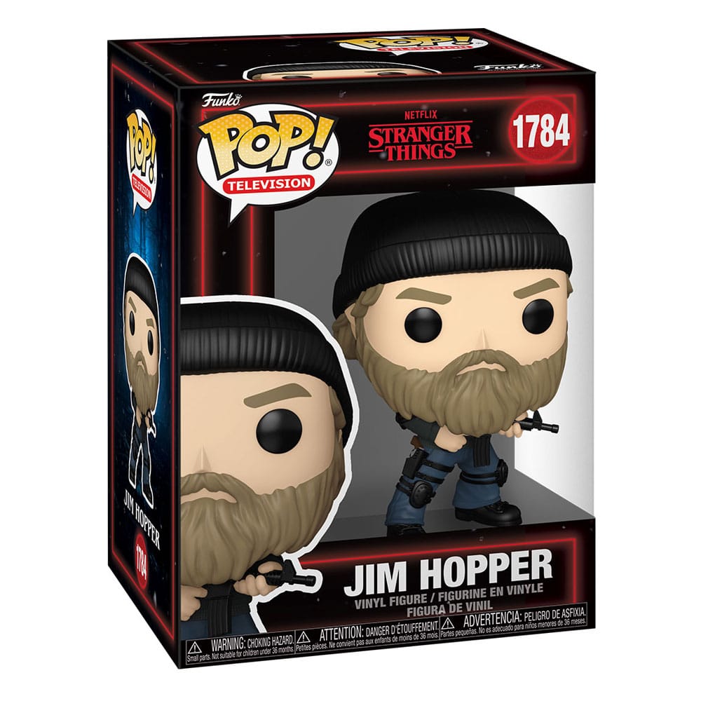 Stranger Things POP! Television Vinyl Figuren Jim Hopper 9 cm - Preorder - ETA: 21.11.2025