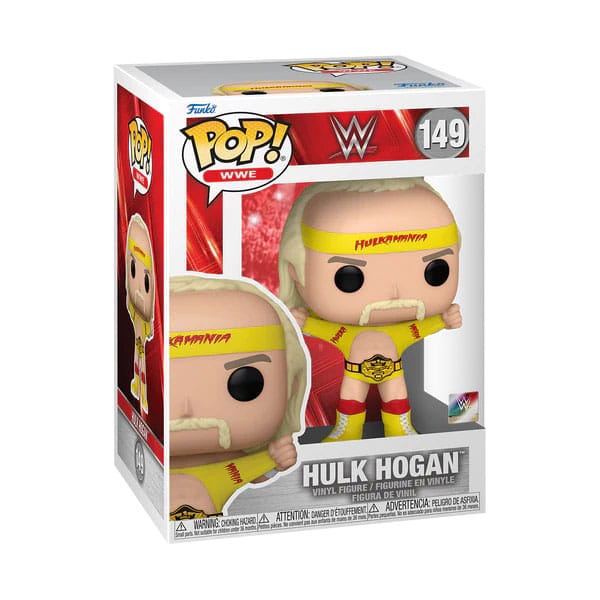 WWE POP! Vinyl Figur Hulkamania w/belt 9 cm - Preorder - ETA: 29.08.2026