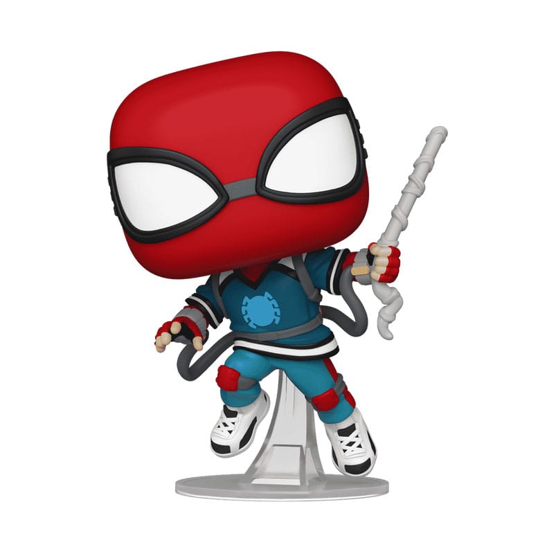 Friendly Neighborhood Spider-Man POP! Vinyl Figur Proto Suit Spider-Man 9 cm  - Versand: 5-7 Tage nach Bestellung