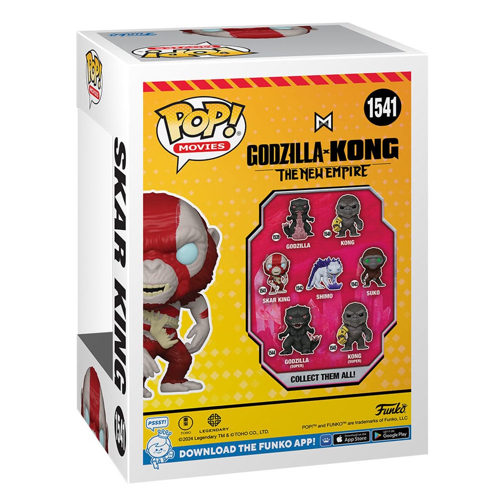 Godzilla vs. Kong 2 POP! Movies Vinyl Figur Skar King 9 cm - Versand: 5-7 Tage nach Bestellung