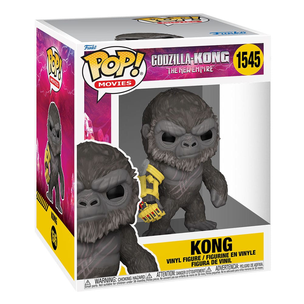 Godzilla vs Kong 2 Oversized POP! Vinyl Figur Kong 15 cm - Versand: 5-7 Tage nach Bestellung