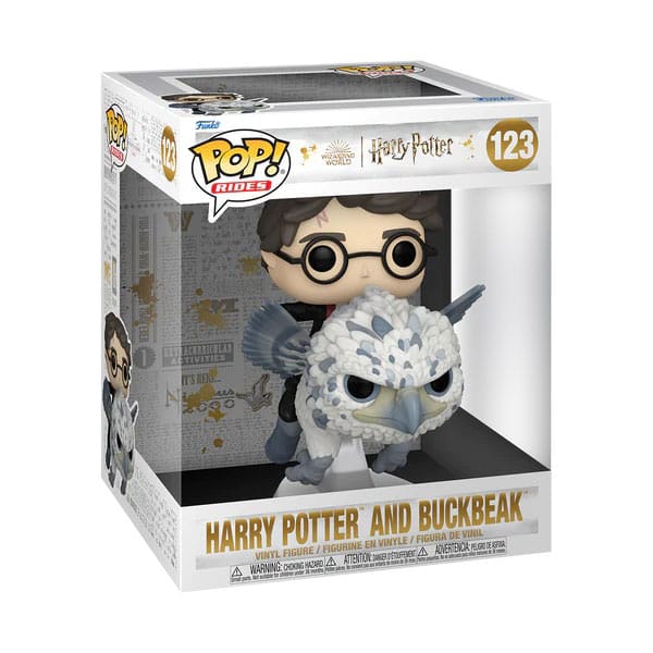 Harry Potter und der Gefangene von Askaban POP! Rides Deluxe Vinyl Figur Harry & Buckbeak 13 cm - Versand: 5-7 Tage nach Bestellung