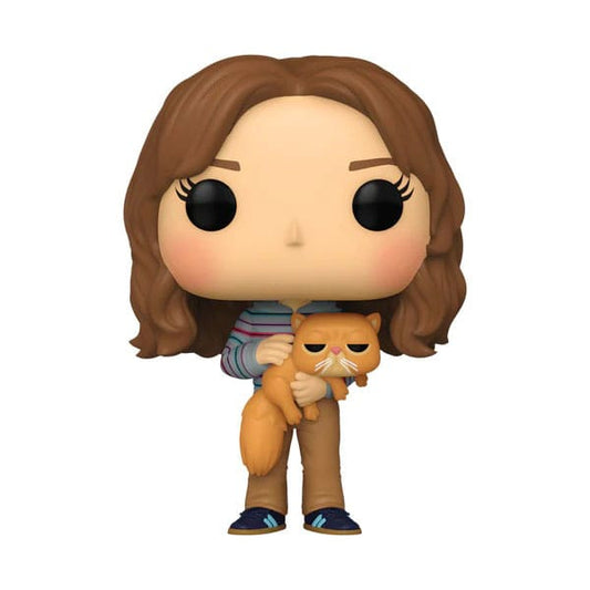Harry Potter POP & Buddy! Movies Vinyl Figur Hermione w/Crookshanks 9 cm - Versand: 5-7 Tage nach Bestellung
