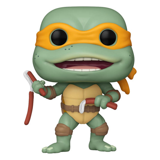 Teenage Mutant Ninja Turtles POP! Movies Vinyl Figur Michelangelo Sausage Link Nunchucks 9 cm - Versand: 5-7 Tage nach Bestellung