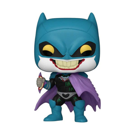 DC Comics POP! Heroes Vinyl Figur Batman War Zone - Joker 9 cm  - Versand: 5-7 Tage nach Bestellung