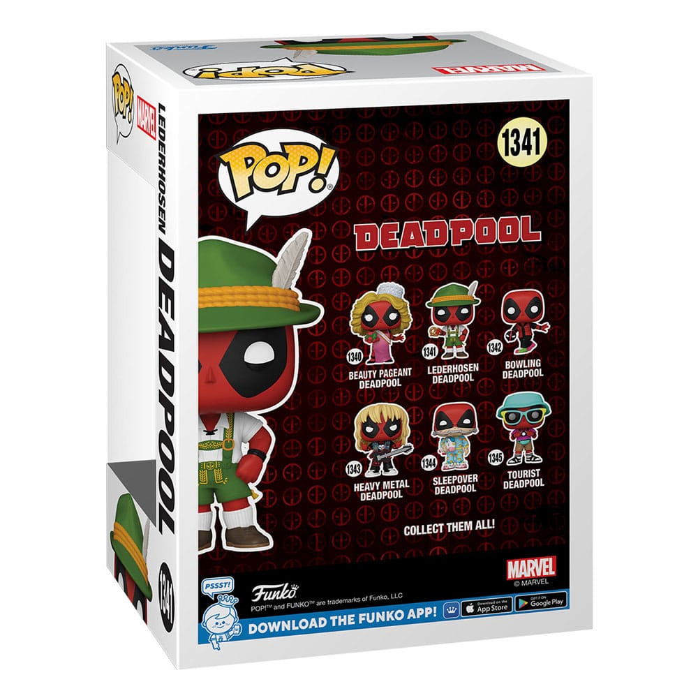 Deadpool Parody POP! Vinyl Figur Lederhosen 9 cm - Versand: 5-7 Tage nach Bestellung