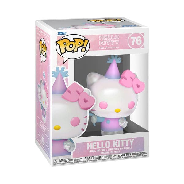 Hello Kitty POP! Sanrio Vinyl Figur HK w/ Balloons 9 cm - Versand: 7 Tage nach Bestellung