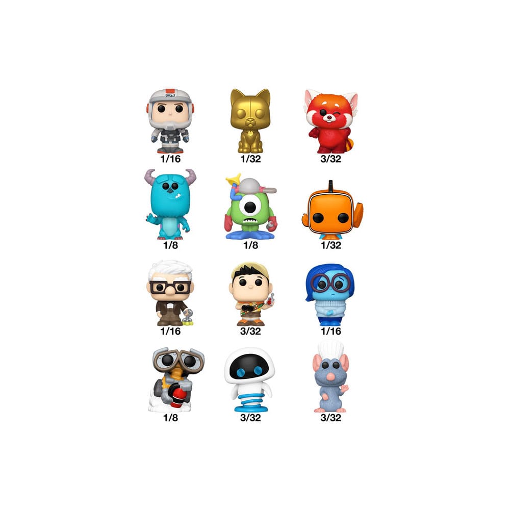 Pixar Bitty POP! Vinyl Figuren Display (32) 2,5 cm - Preorder - ETA: 29.07.2026
