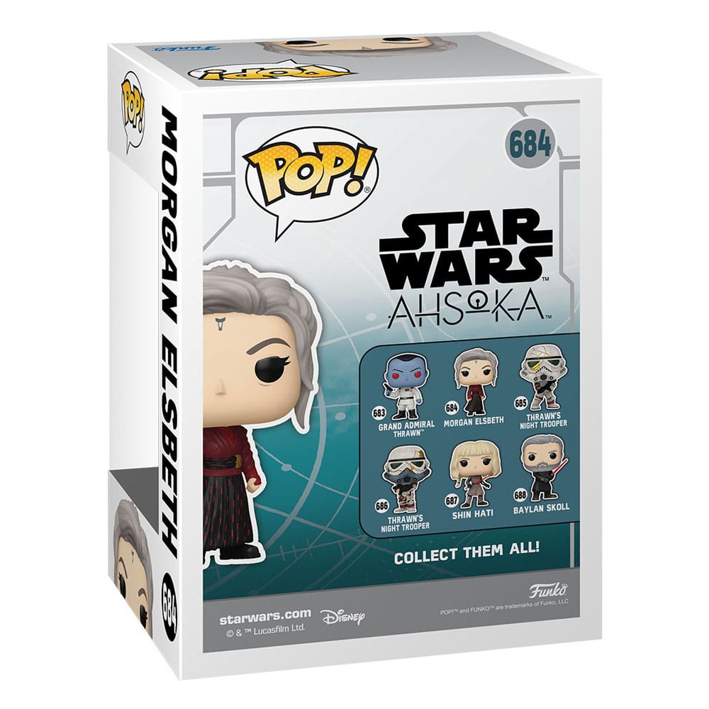 Star Wars: Ahsoka POP! Vinyl Figur S2 - Morgan Elsbeth 9 cm - Versand: 5-7 Tage nach Bestellung