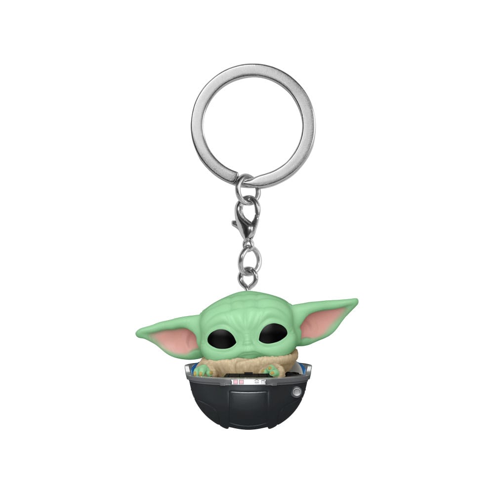 Star Wars: The Mandalorian POP! Vinyl Schlüsselanhänger 4 cm Grogu Display (12) - Preorder - ETA: 29.10.2025