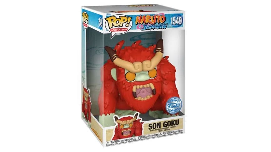 Naruto Super Sized Jumbo POP! Vinyl Figur Naruto- Son Goku 25 cm  - Versand: 5-7 Tage nach Bestellung