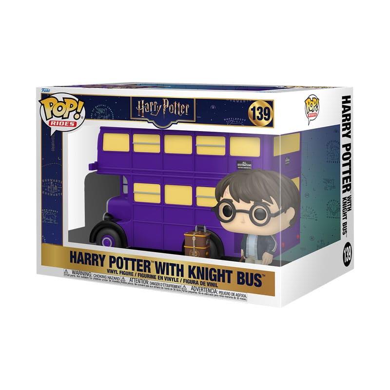 Harry Potter POP! Rides Super Deluxe Vinyl Figur Knight Bus 15 cm - Preorder - ETA: 25.10.2025