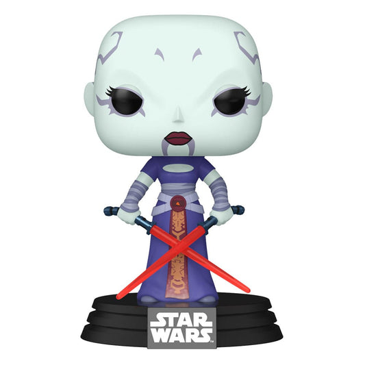 Star Wars POP! Vinyl Wackelkopf-Figur Asajj Ventress 9 cm - Preorder - ETA: 20.11.2025