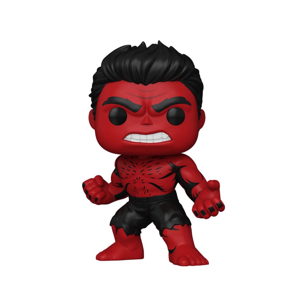 Captain America: Brave New World Super Sized POP! Marvel Vinyl Figur Red Hulk (Retro) 15 cm - Versand: 5-7 Tage nach Bestellung