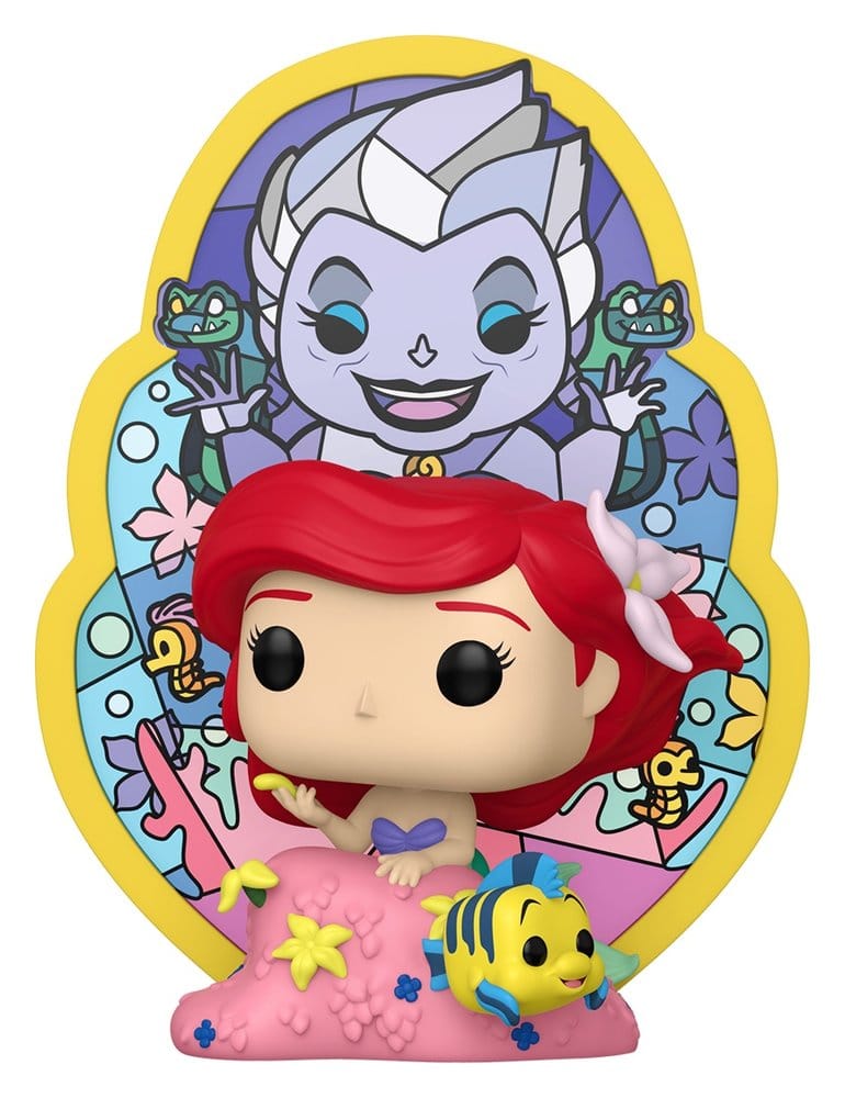 Disney POP! Deluxe Vinyl Figur Ariel(Glass) 9 cm - Versand: 7 Tage nach Bestellung
