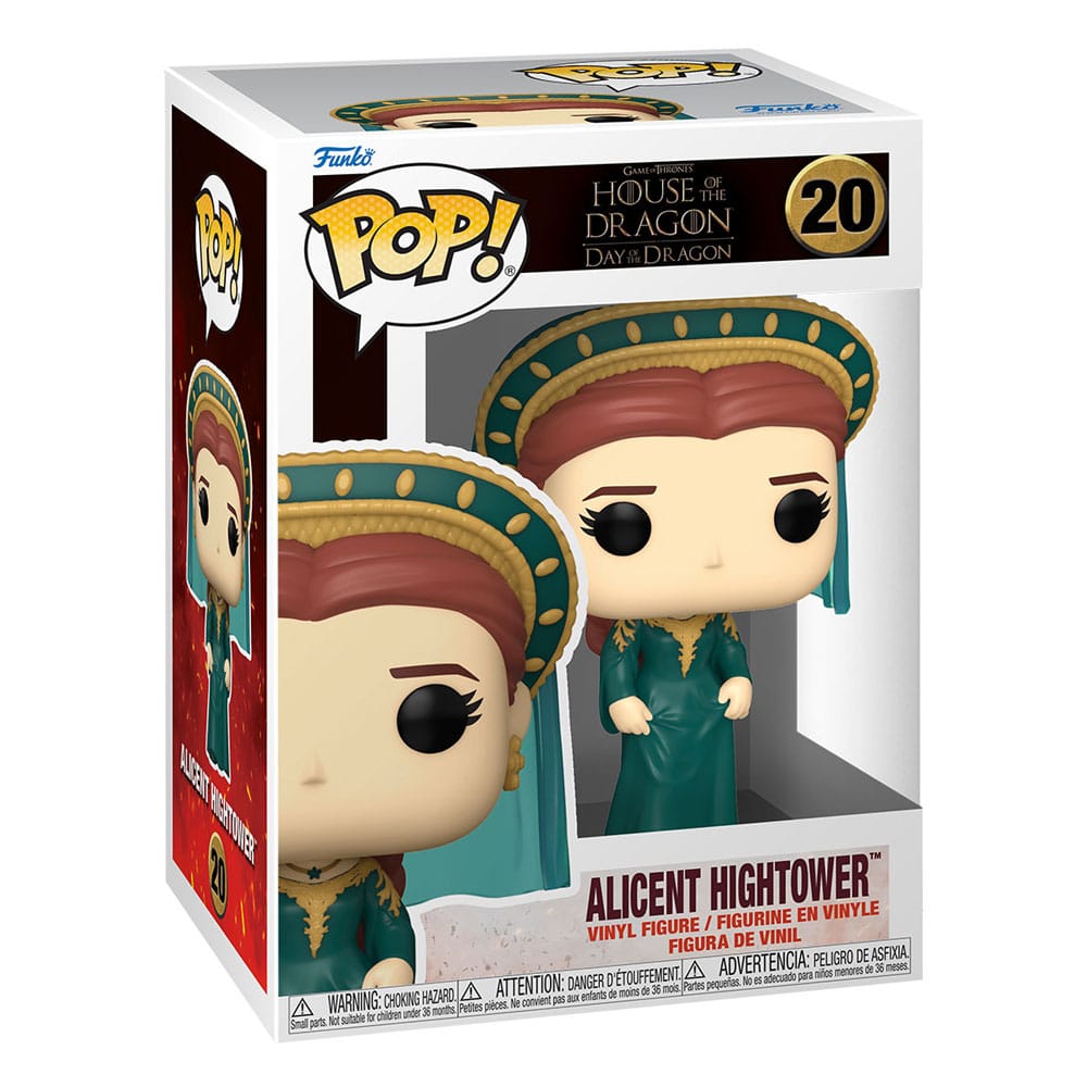 House of the Dragon POP! TV Vinyl Figur Allicent Hightower 9 cm  - Versand: 7 Tage nach Bestellung