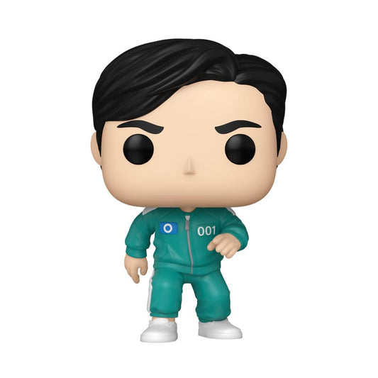 Squid Game POP! Television Vinyl Figur S3 Player 001 9 cm  - Versand: 5-7 Tage nach Bestellung