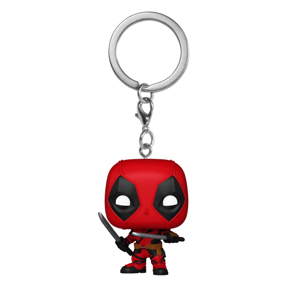 Deadpool 3 POP! Vinyl Schlüsselanhänger 4 cm Deadpool Display (12) - Preorder - ETA: 16.02.2026