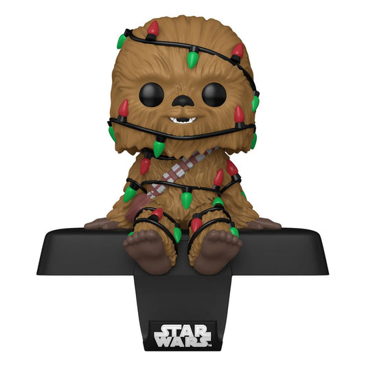 Star Wars POP! Edge-Sitter Figur Chewbacca 9 cm - Versand: 5-7 Tage nach Bestellung